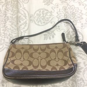 LIKE New Signature Coach Demi Purse